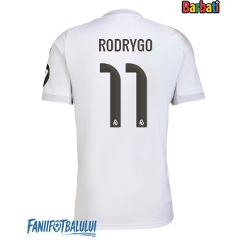 Real Madrid Rodrygo Goes #11 Tricou Fotbal Replică 2025-26 Barbati Acasa